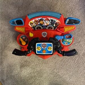 Paw Patrol Red and Blue Steering Wheel Toy